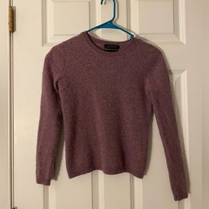 Purple TAHARI 100% Cashmere Sweater. Size XS.